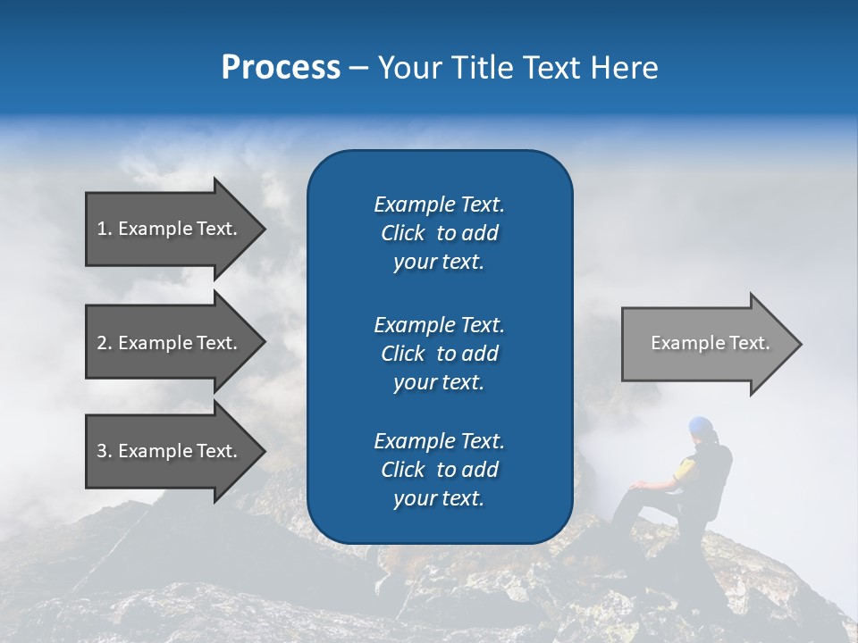 Sky Rock Mountain PowerPoint Template