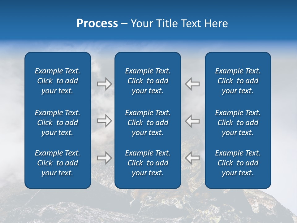 Sky Rock Mountain PowerPoint Template