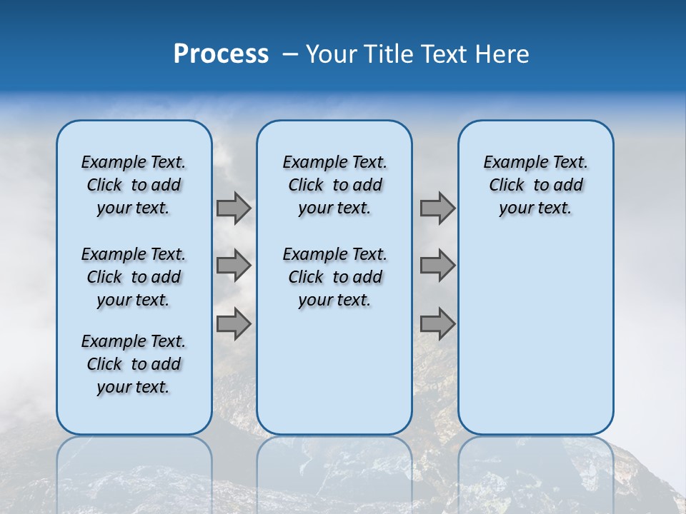 Sky Rock Mountain PowerPoint Template