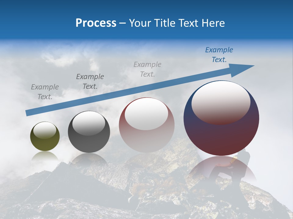 Sky Rock Mountain PowerPoint Template