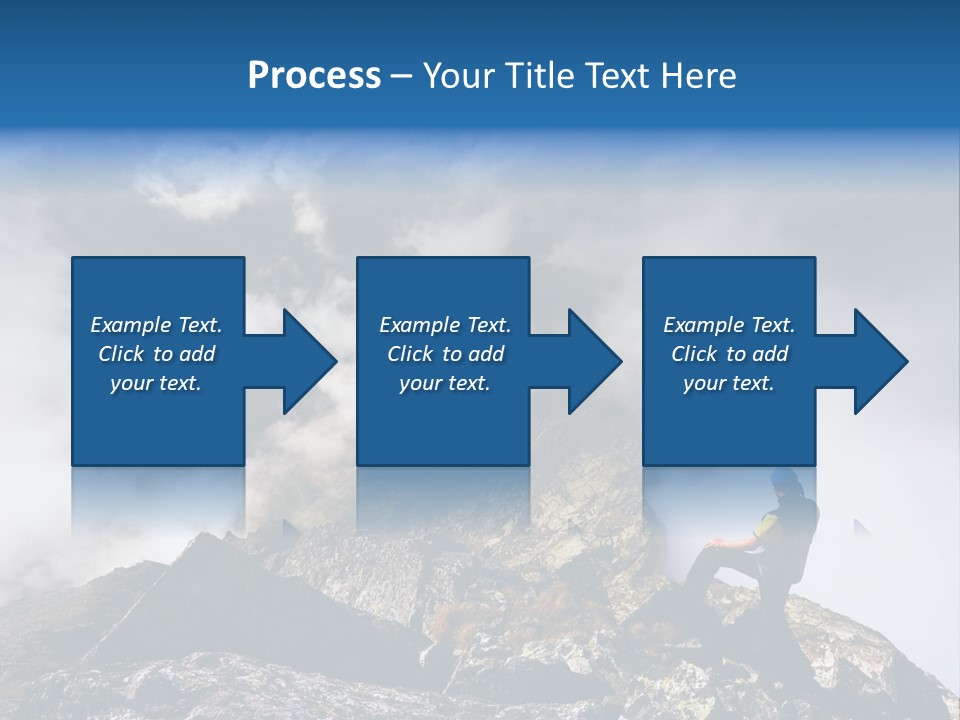 Sky Rock Mountain PowerPoint Template