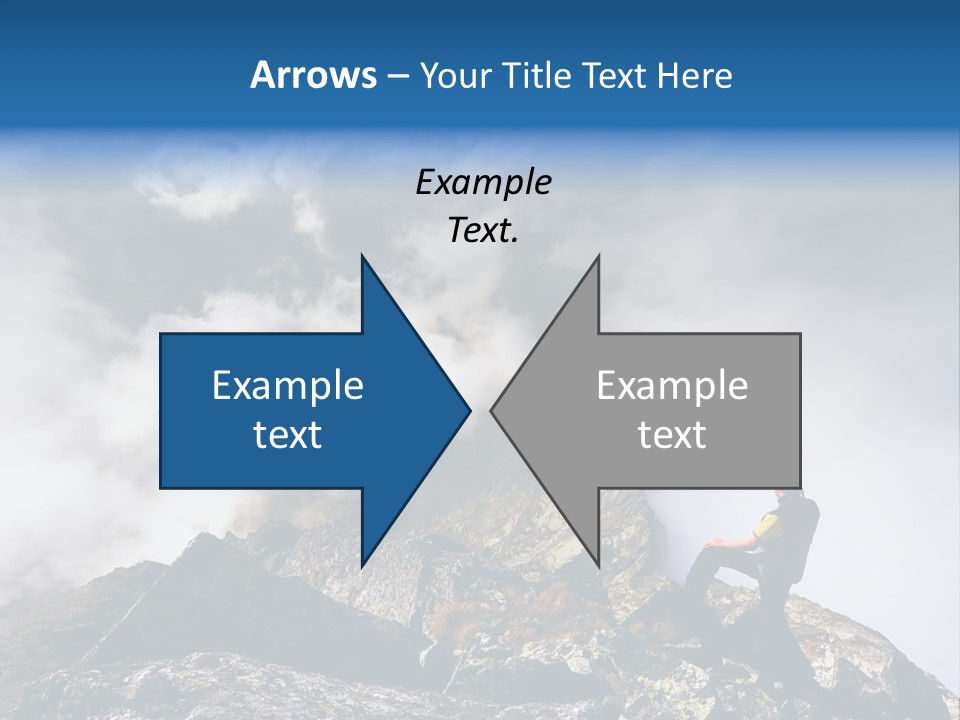 Sky Rock Mountain PowerPoint Template