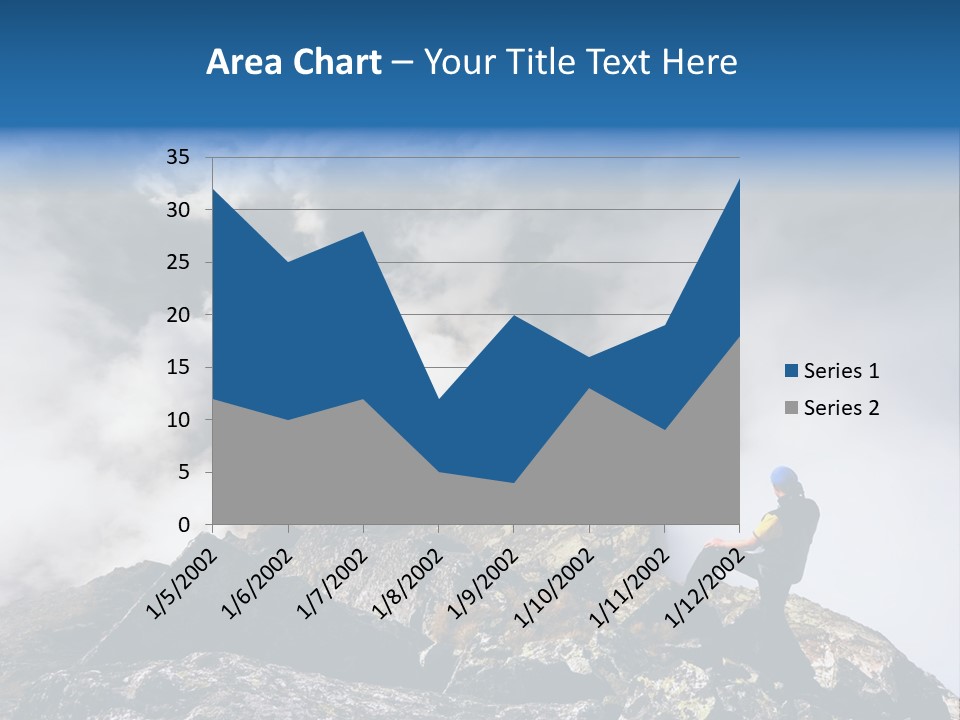 Sky Rock Mountain PowerPoint Template