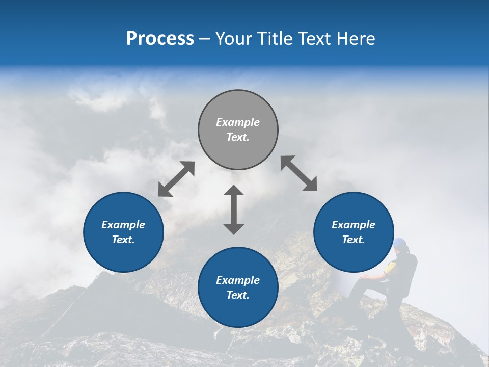 Sky Rock Mountain PowerPoint Template