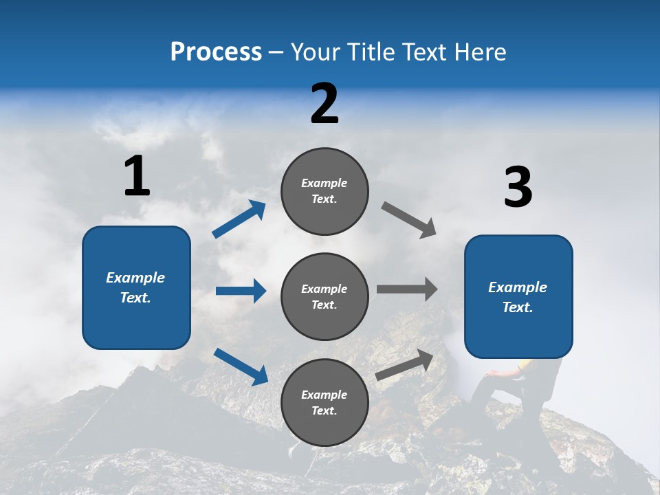Sky Rock Mountain PowerPoint Template