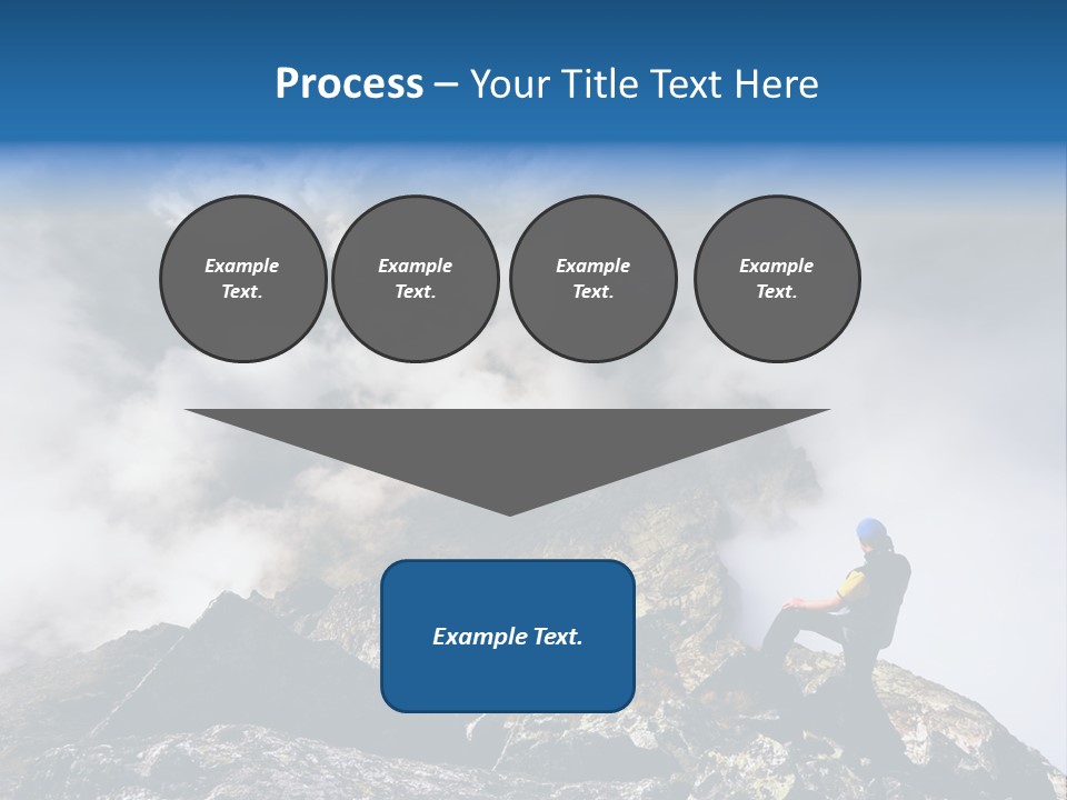 Sky Rock Mountain PowerPoint Template