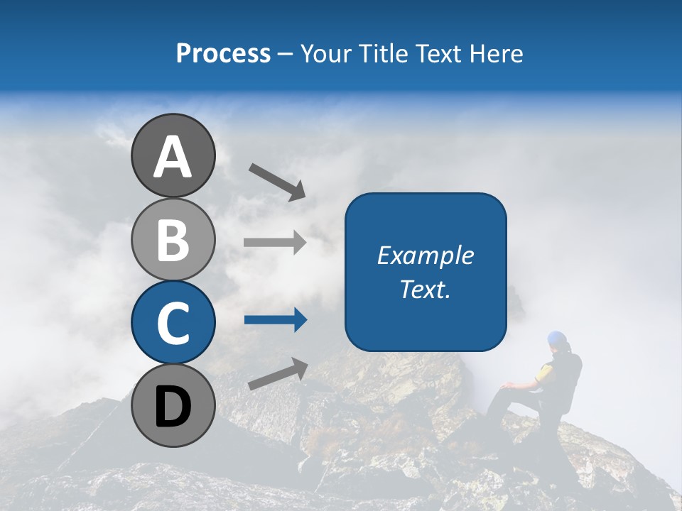 Sky Rock Mountain PowerPoint Template