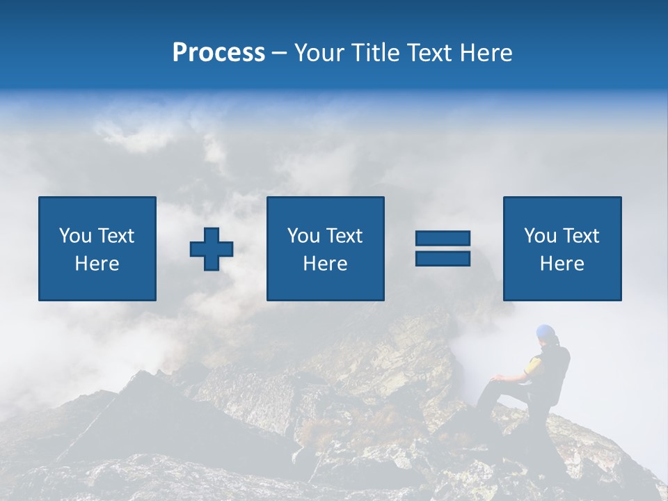 Sky Rock Mountain PowerPoint Template