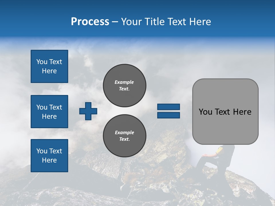 Sky Rock Mountain PowerPoint Template