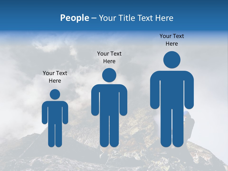 Sky Rock Mountain PowerPoint Template