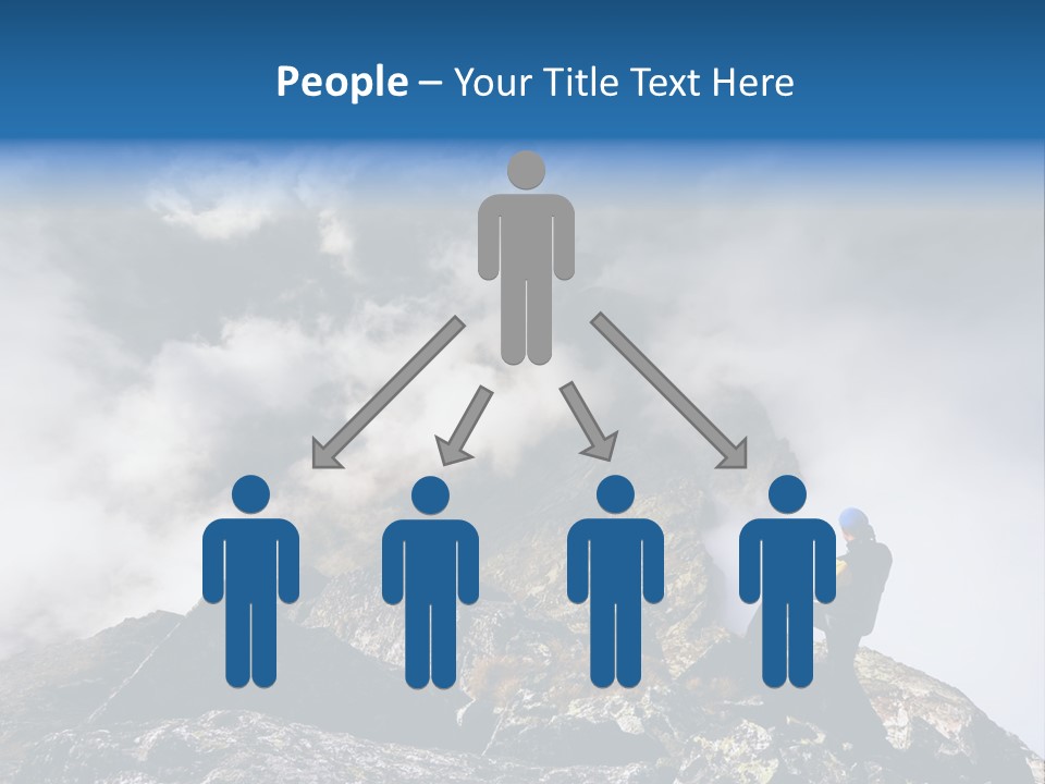 Sky Rock Mountain PowerPoint Template