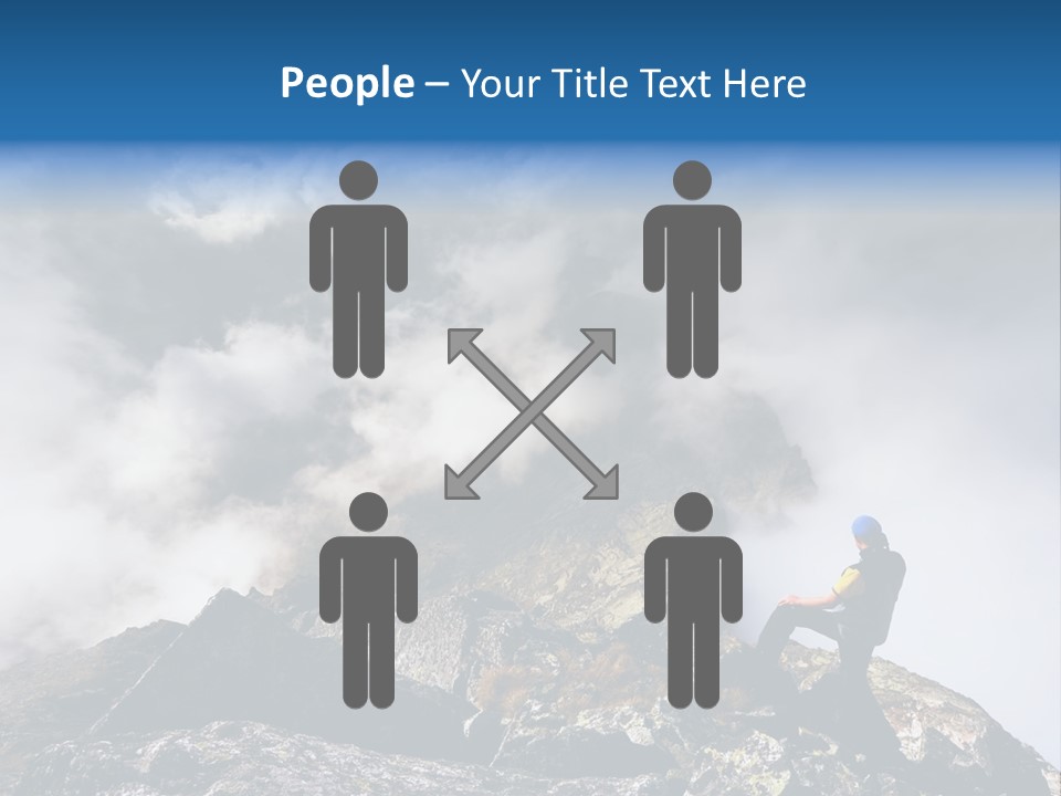 Sky Rock Mountain PowerPoint Template
