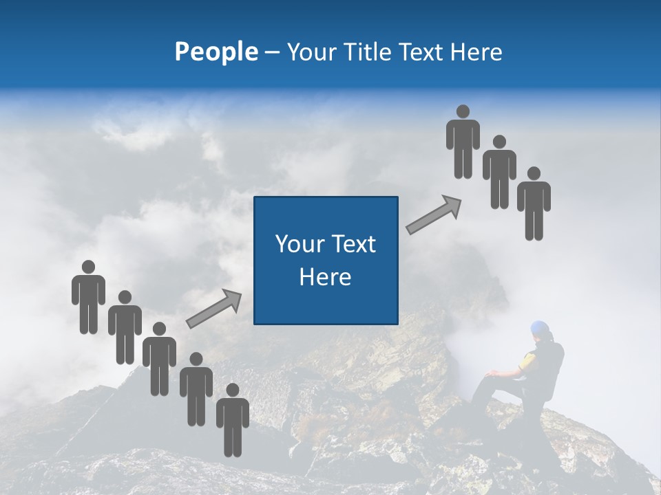 Sky Rock Mountain PowerPoint Template