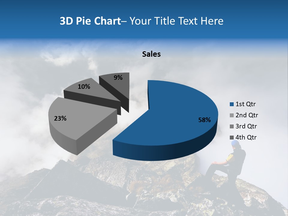Sky Rock Mountain PowerPoint Template