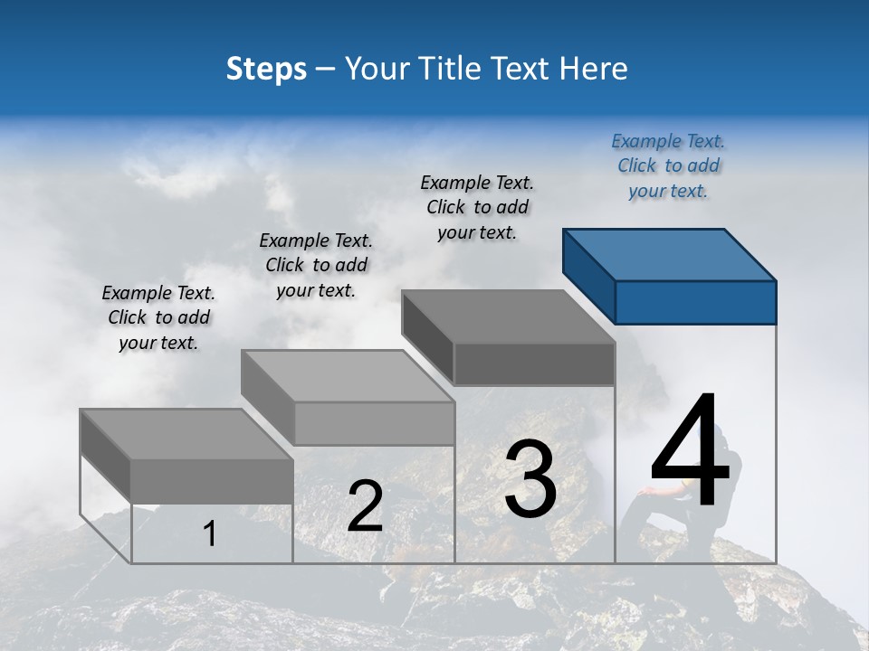 Sky Rock Mountain PowerPoint Template