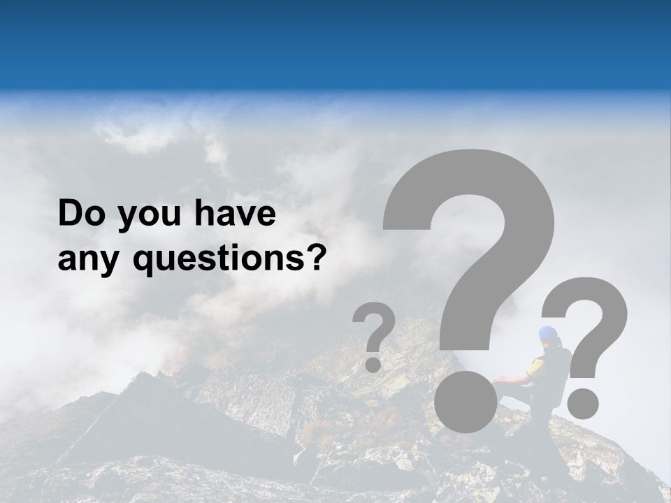 Sky Rock Mountain PowerPoint Template