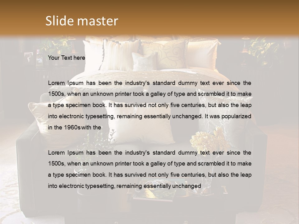 Design Modern Interior PowerPoint Template