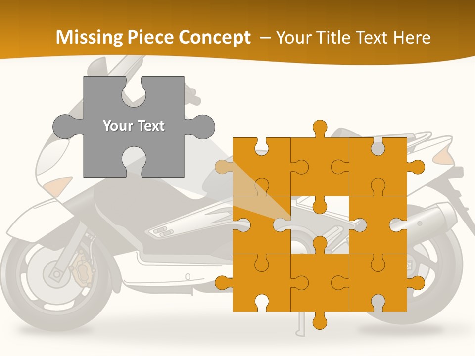 Motor Man Fast PowerPoint Template