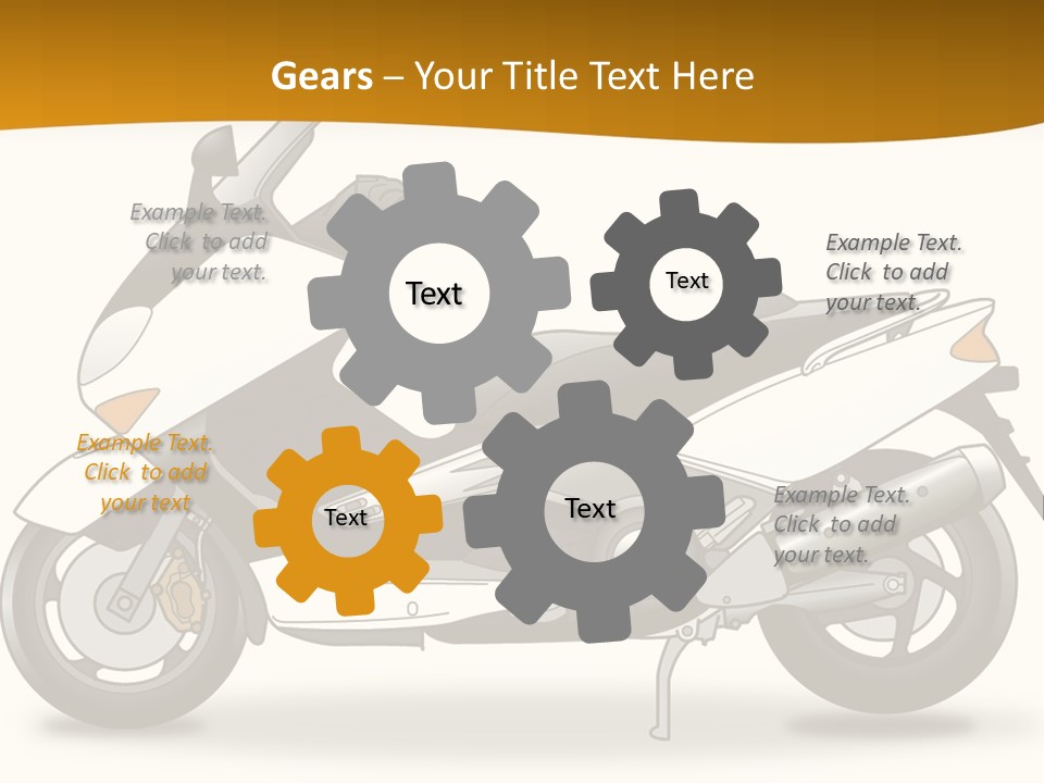 Motor Man Fast PowerPoint Template