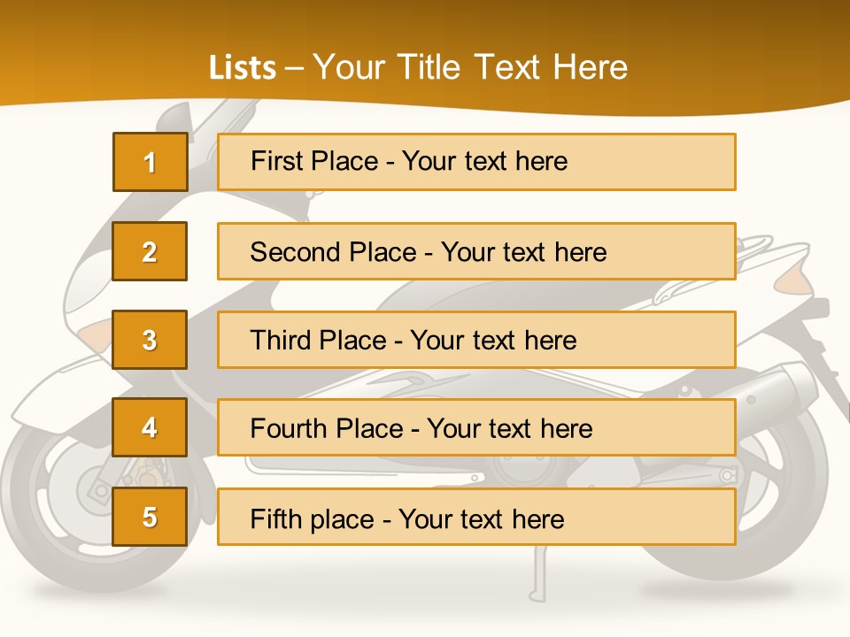 Motor Man Fast PowerPoint Template