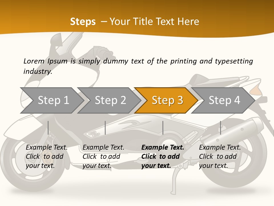 Motor Man Fast PowerPoint Template
