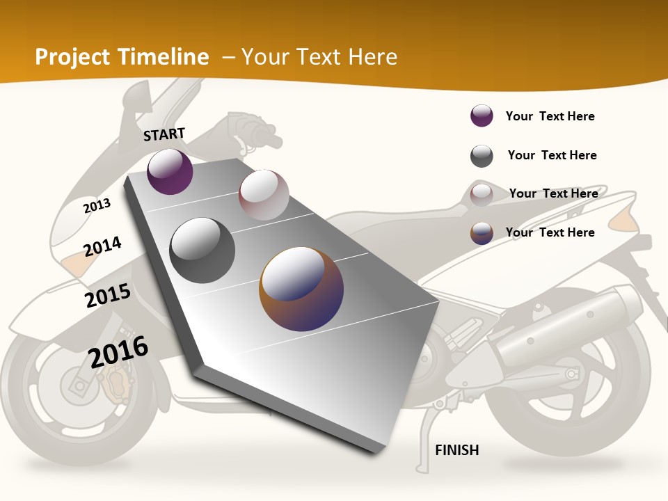 Motor Man Fast PowerPoint Template