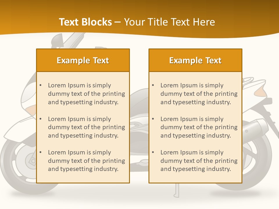 Motor Man Fast PowerPoint Template