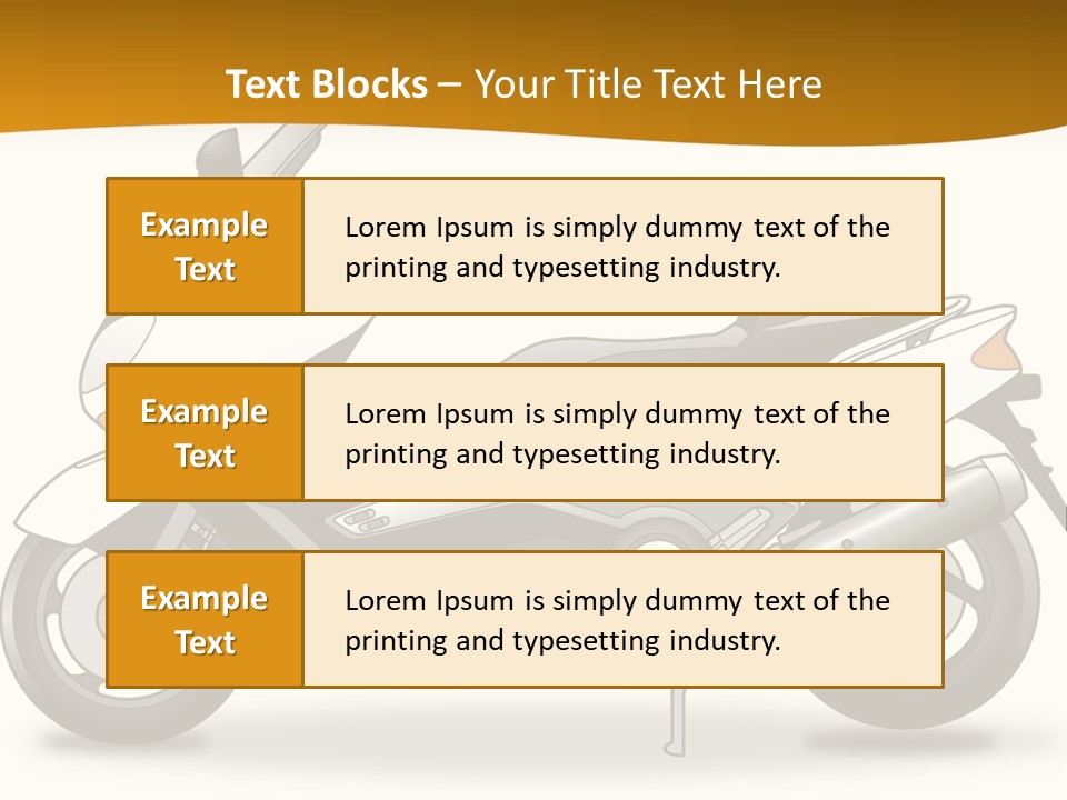 Motor Man Fast PowerPoint Template