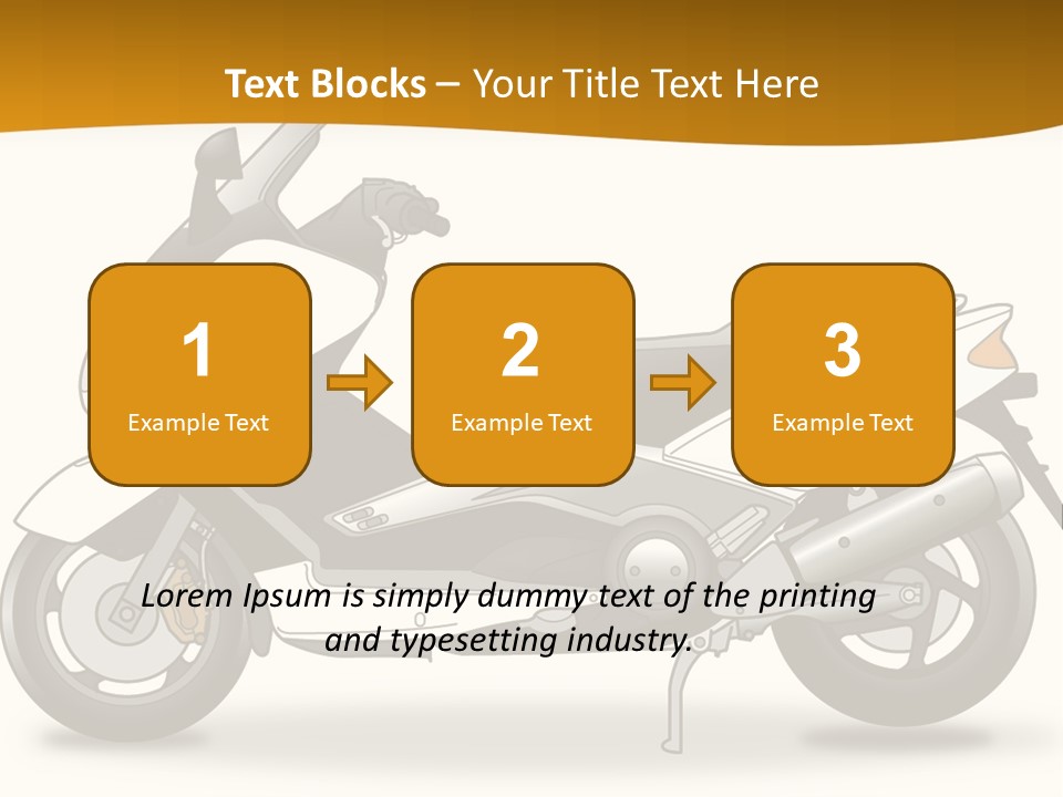 Motor Man Fast PowerPoint Template
