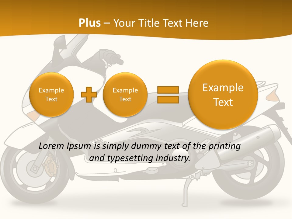 Motor Man Fast PowerPoint Template