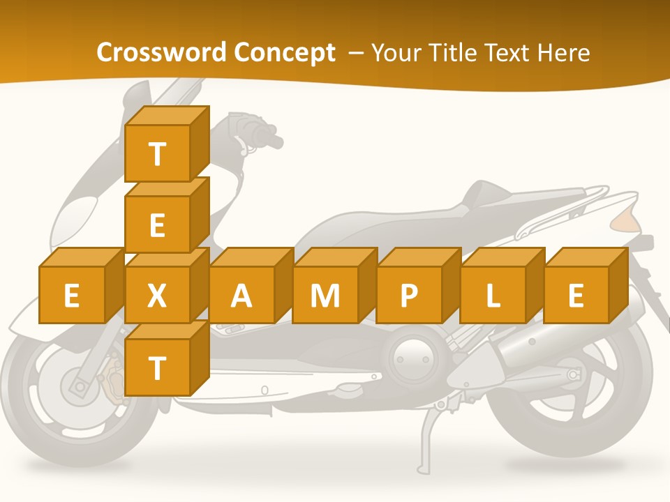 Motor Man Fast PowerPoint Template