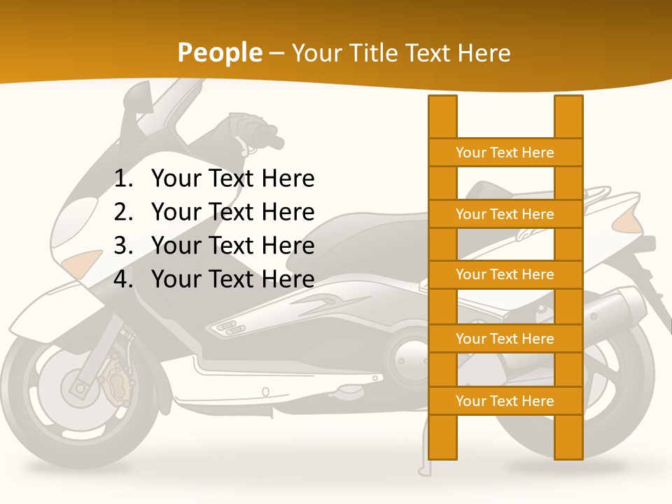 Motor Man Fast PowerPoint Template