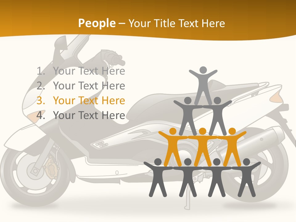 Motor Man Fast PowerPoint Template