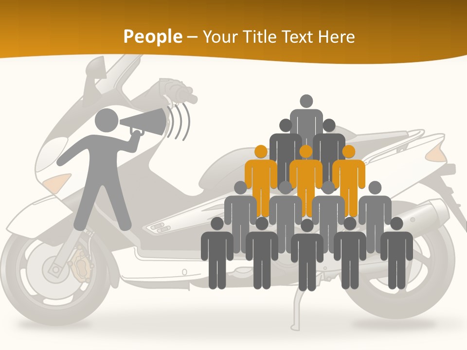 Motor Man Fast PowerPoint Template