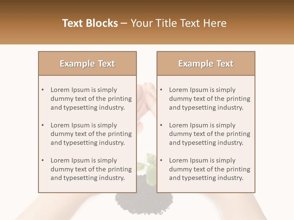 Plant Innocence Trust PowerPoint Template