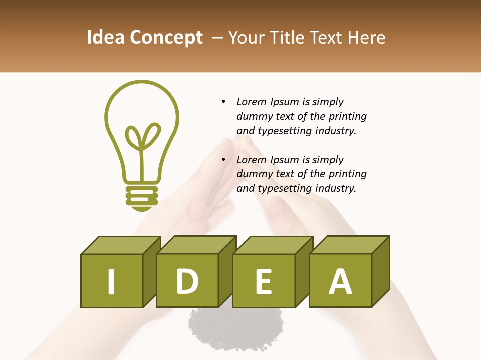 Plant Innocence Trust PowerPoint Template