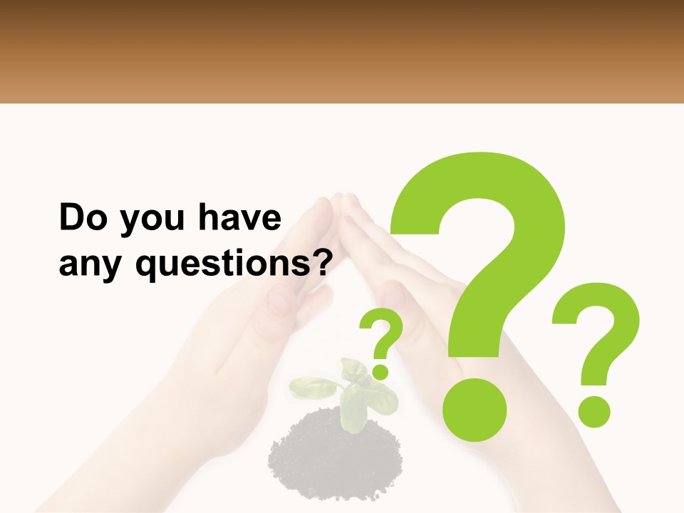 Plant Innocence Trust PowerPoint Template