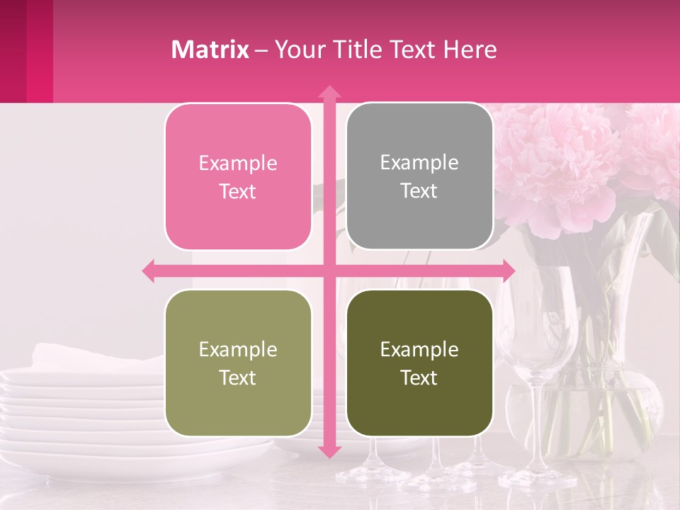 Formal Service Plates PowerPoint Template