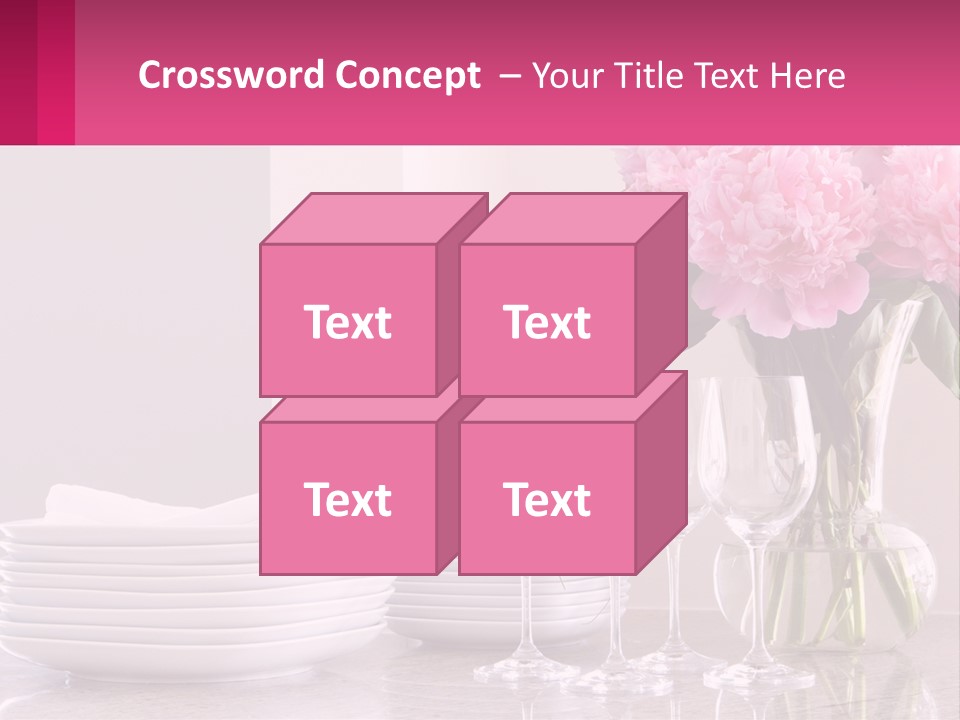 Formal Service Plates PowerPoint Template