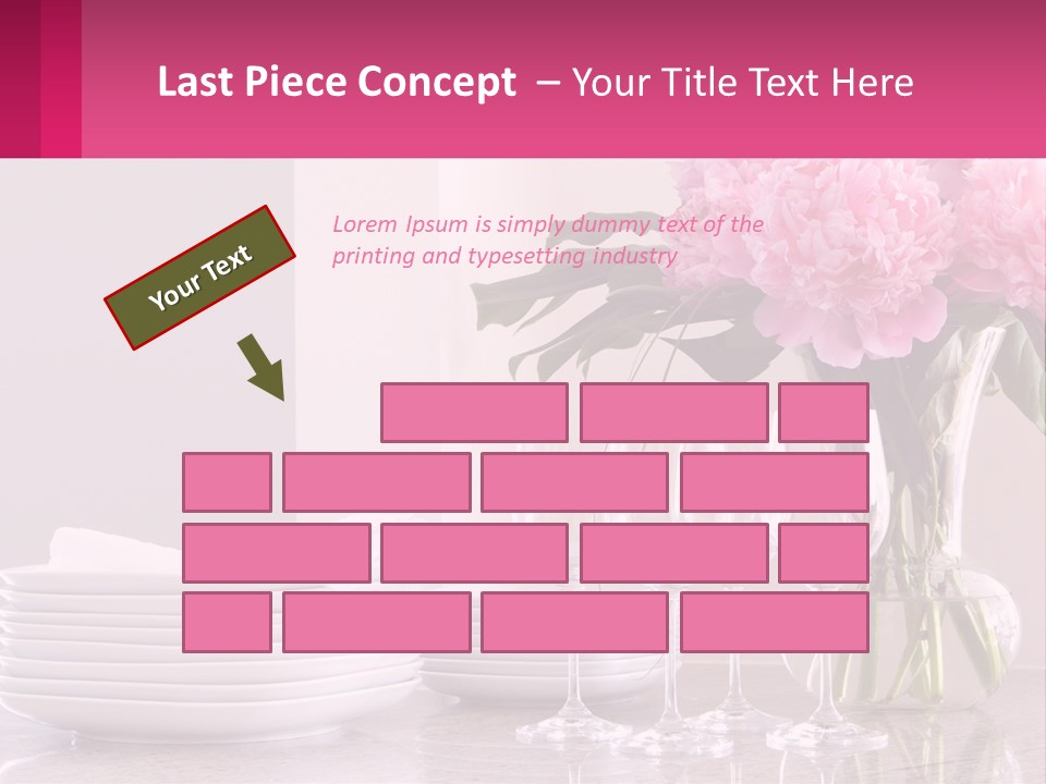 Formal Service Plates PowerPoint Template