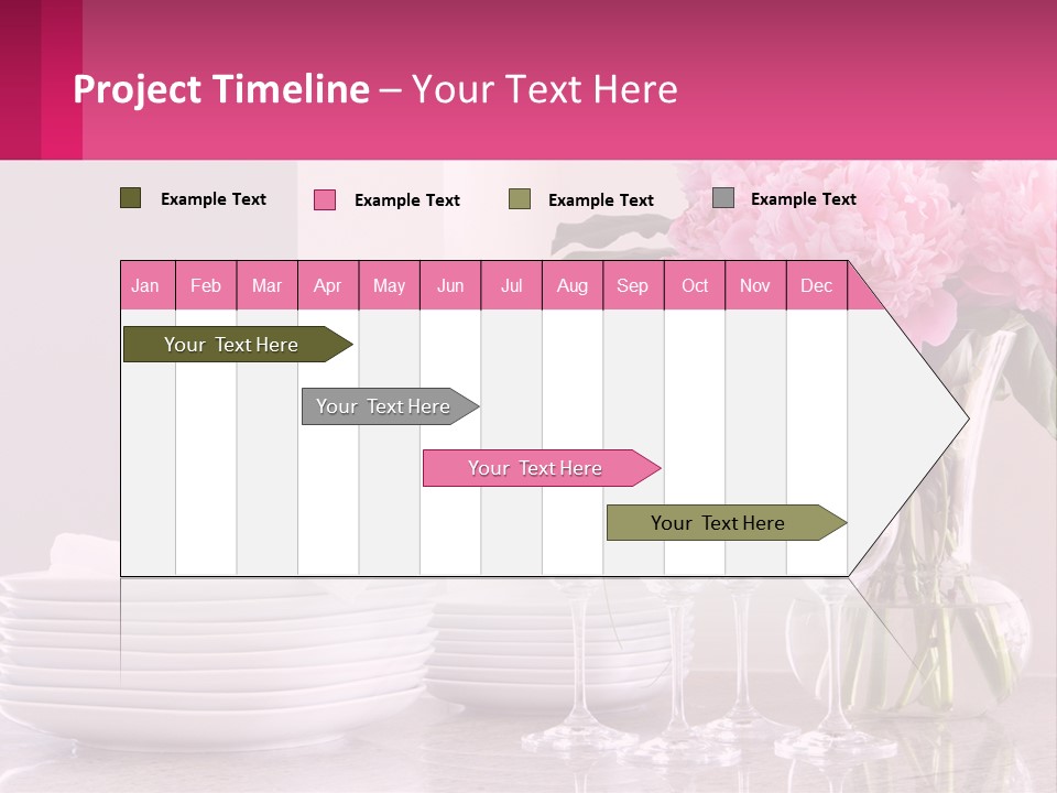 Formal Service Plates PowerPoint Template