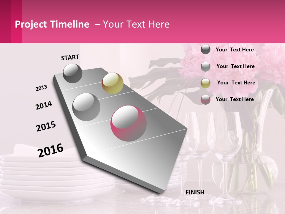 Formal Service Plates PowerPoint Template