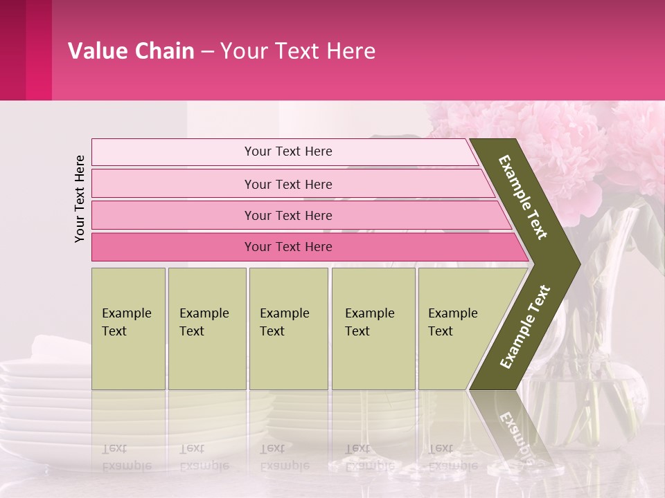 Formal Service Plates PowerPoint Template