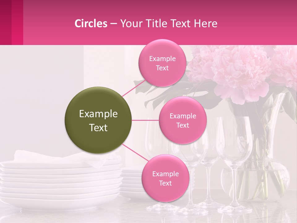 Formal Service Plates PowerPoint Template