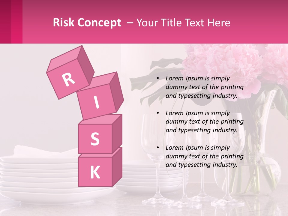 Formal Service Plates PowerPoint Template