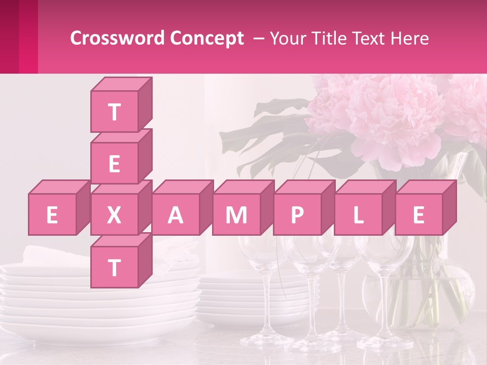 Formal Service Plates PowerPoint Template