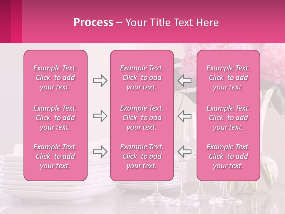 Formal Service Plates PowerPoint Template