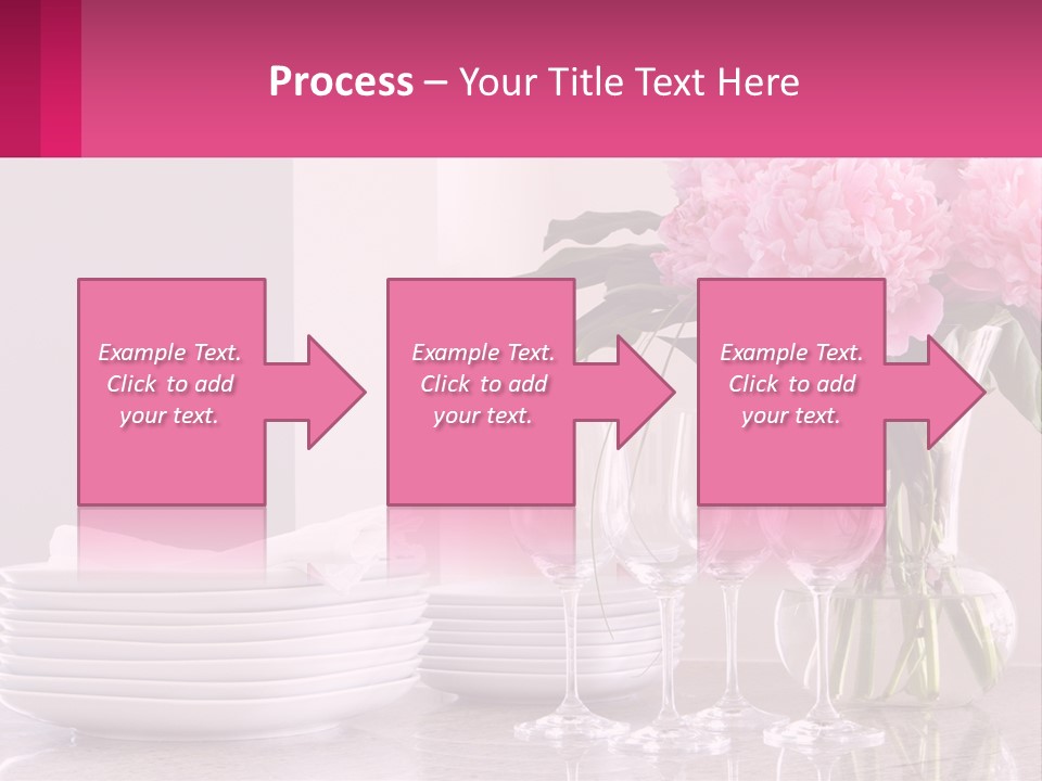 Formal Service Plates PowerPoint Template