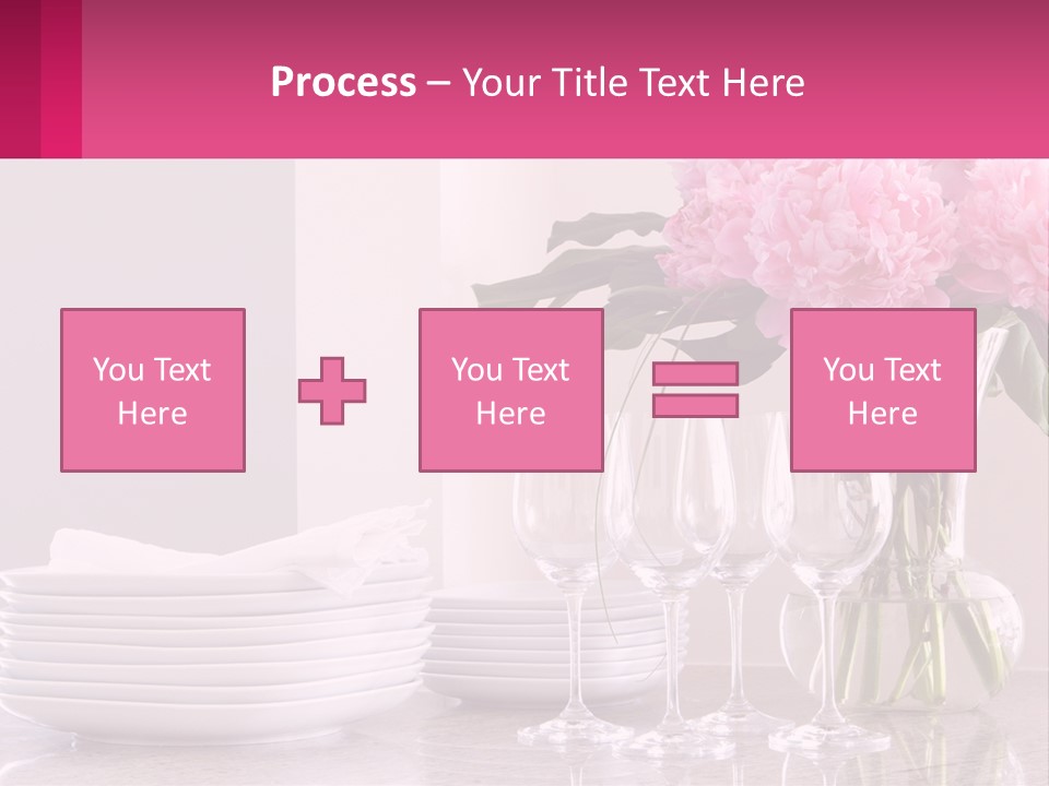 Formal Service Plates PowerPoint Template