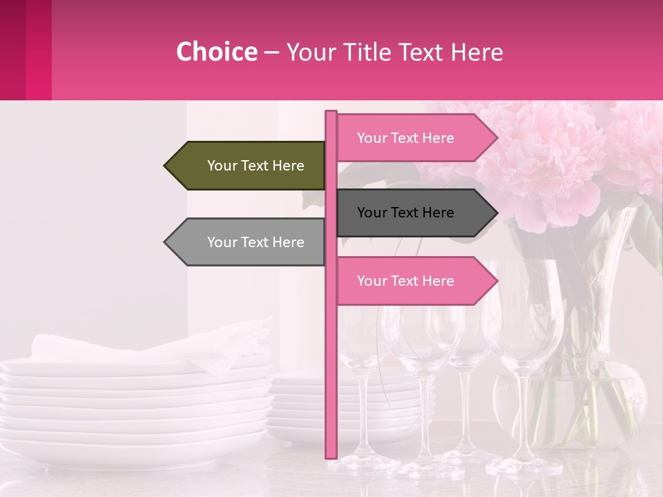 Formal Service Plates PowerPoint Template